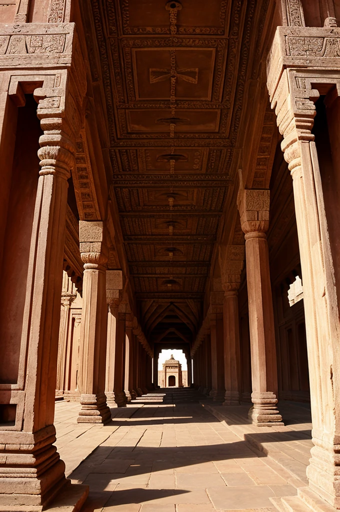 Chola palace with reference to the Tanjore big temple 