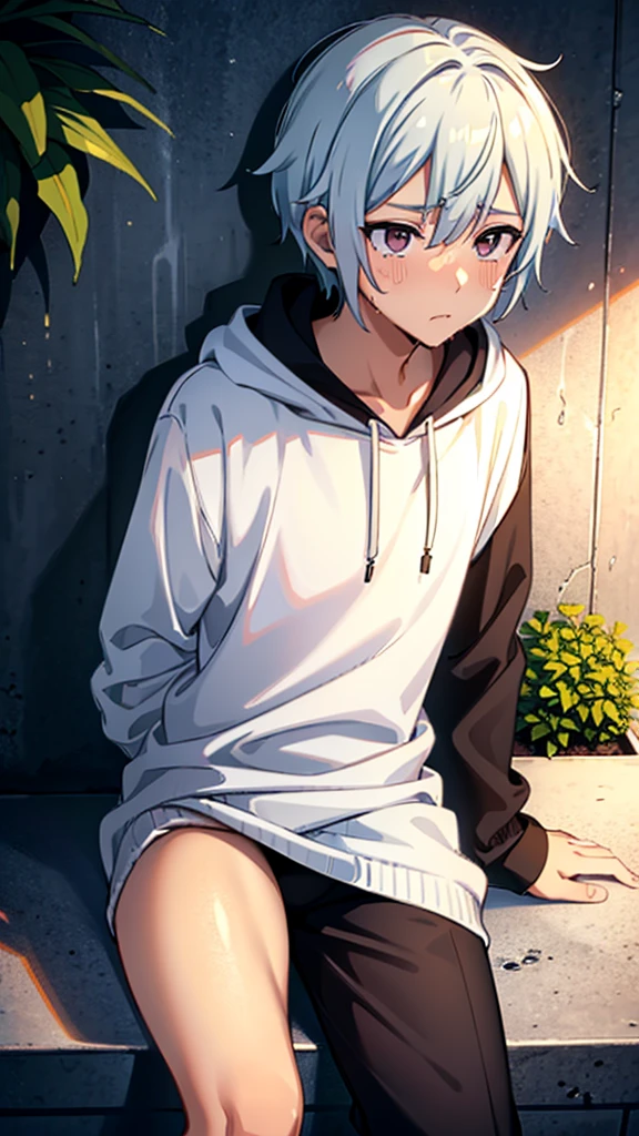The culprit is God,Sony,神の見えざるhand,,,,,NSFW,,,,,,,cool,,,He was a refreshing, athletic, innocent boy.,,boy,,boys,,charm,Slim figure,Japanese high school student style,,White casual clothes,,,hoodie,Smooth,Skin texture,Functional beauty,youth,Vibrancy,The male protagonist,,,shine,Action,,,Daily life,,Stupid Couple,,My penis was suddenly amputated during a date.,,,,,,Complete castration before becoming an adult male,Adult male disqualification,Later on, cuntboy,kirito,Lust sex,,sexual excitement,,,Suburban,,,Breeze,A speck of dust,Natural light,face,hand,eye,blush,tears,,,Saliva,,,Accuracy,,Absurd,Puzzled,,Super detailed,,biologically correct,Excellent anatomy,Male Focus,Men's Focus,4K,8K,Highest quality,,