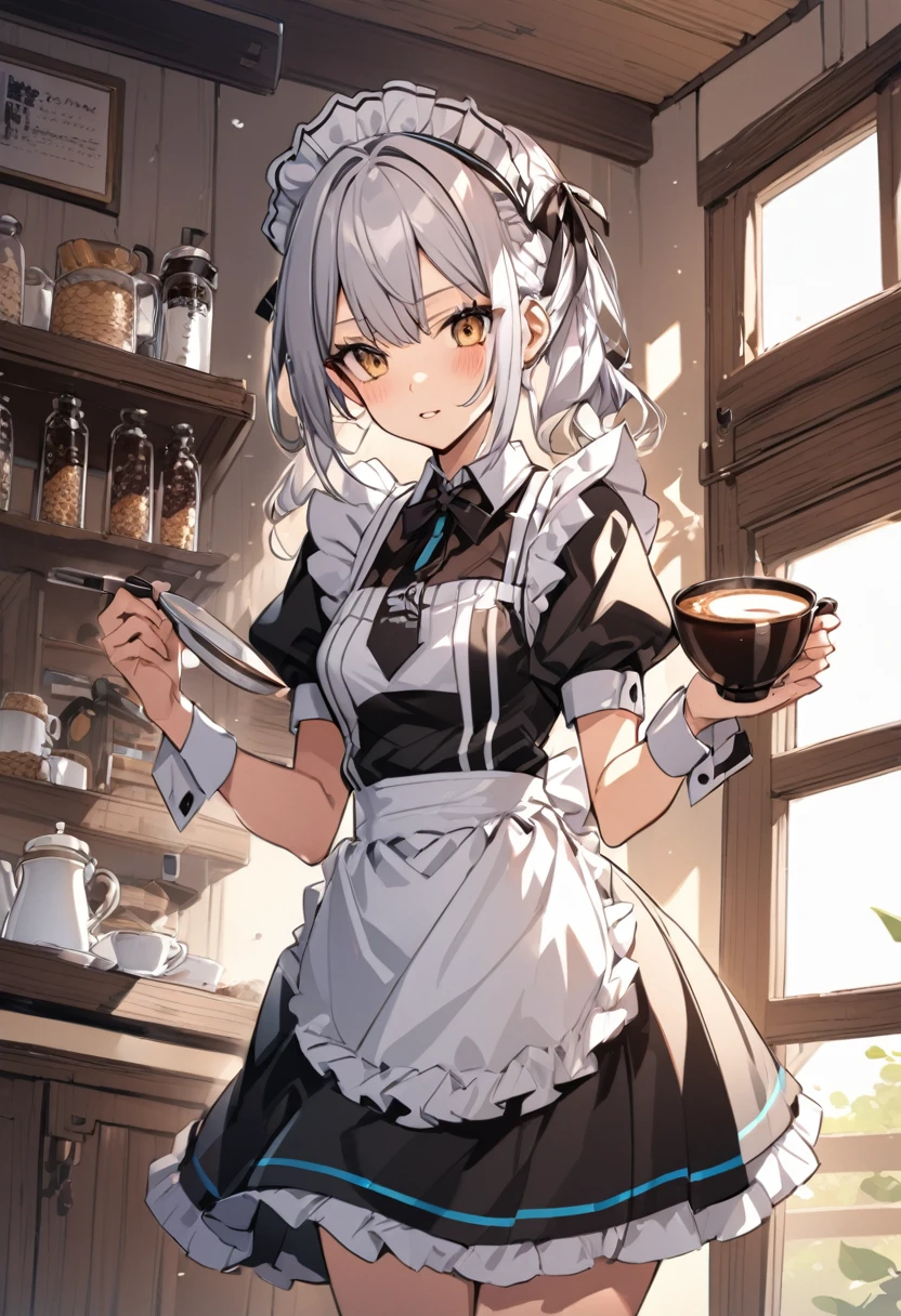 aromatic coffee、Maid