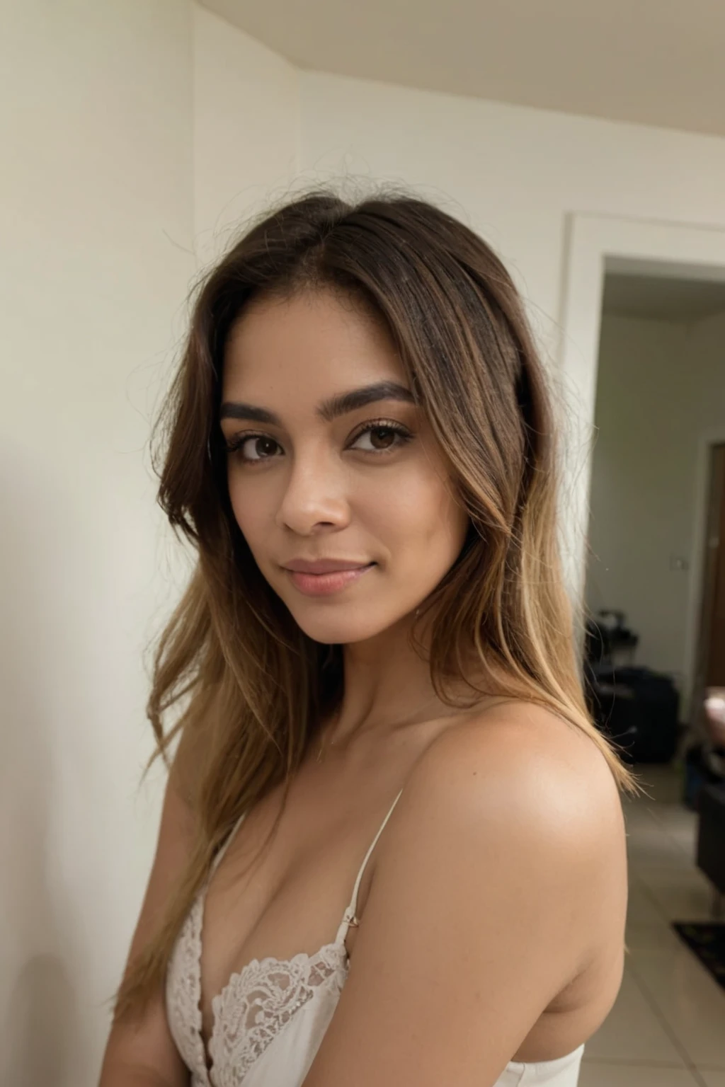 Photo details, portraite, variations, Brazilian woman named Priscila, ssmile