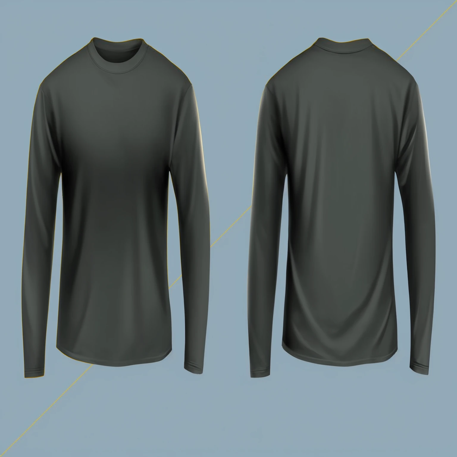 Mango win plain t-shirt mockup