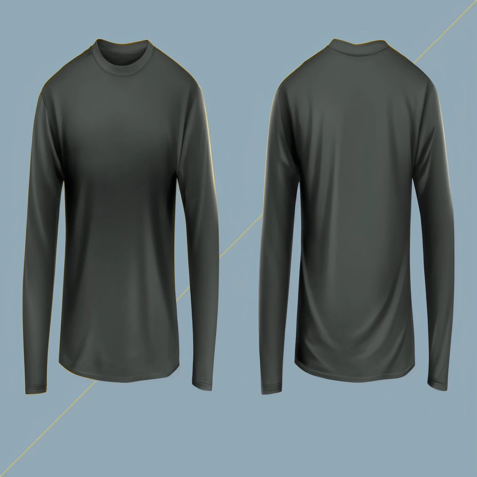 Mango win plain t-shirt mockup