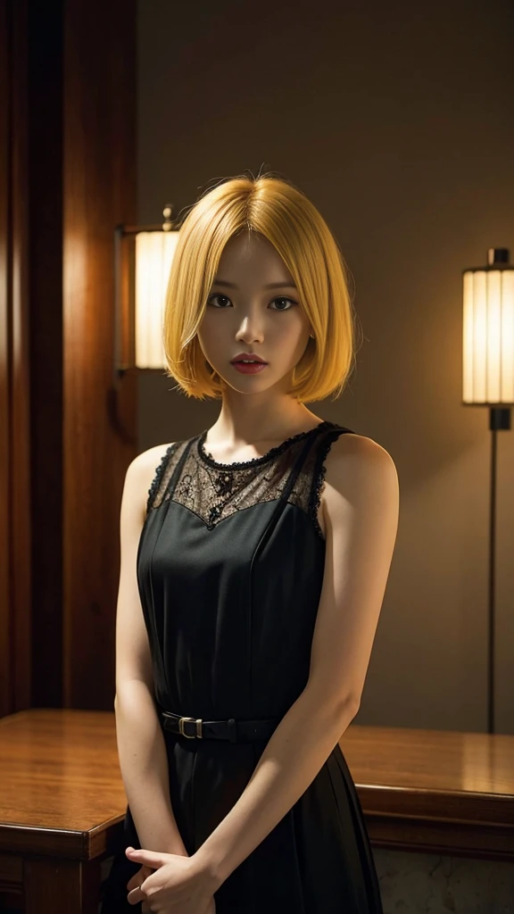 (Natural blonde and redhead girls with pretty faces), Short Hair, Cute pose, Atmospheric, Dark atmosphere, (Naughty lighting), Sayaka Yamamoto, Saito Asuka, Mao Akiyama's facial features, 8K, Full 体 portrait, (((Completely naked:1.5))), Natural light, Spooky greenhouse at night, Sharp focus, (Highly detailed eyes and face:1.1, Professional photography techniques), (Beautiful small face, beautiful girl, high , Idol Face:1.2, Baby Face:1.6)Happy, K UHD, Hmph, Beautiful and soft skin, Vibrant Skin, blush, ((Beautiful breasts:1.3, Cleavage)), (Small beautiful butt), (Detailed hands:1.1, The optimal ratio is four fingers to one thumb), (Perfect proportions), (Perfect Anatomy:1.3), (Highest quality, Masterpiece, Highest quality, Ultra high definition, Photorealism:1.4),