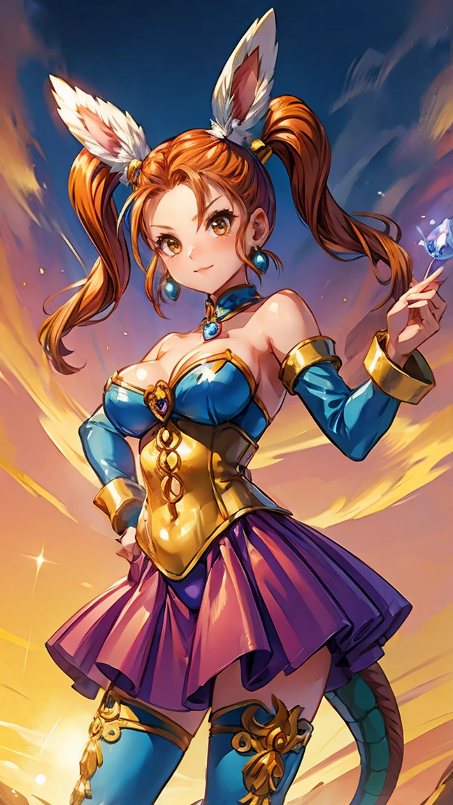 Dragon Quest Jessica Bunny girl Cosplay cute Uses magic