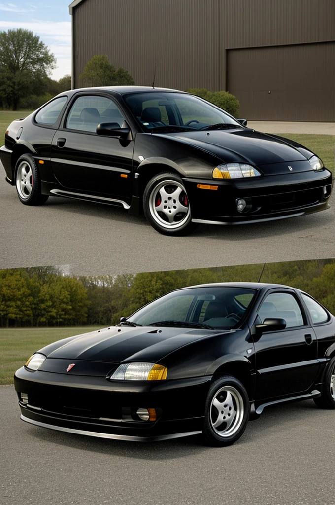 Pontiac sunfire 1997 body kit negro