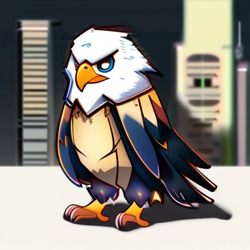 full body,\(qline\),chibi,eagle
