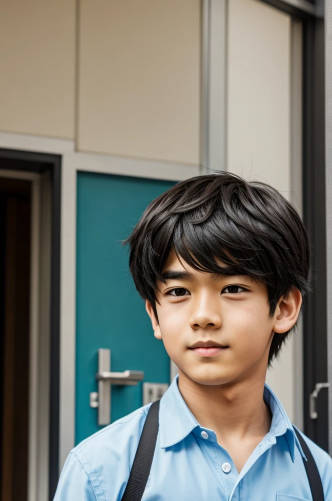 A boy manga character
