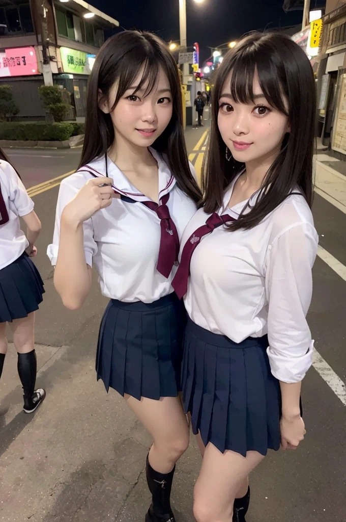 (RAW shooting:1.2)、(Photorealsitic:1.4)、(masterpiece:1.3)、(top-quality:1.4)、(((Knee-high boots)))、(Belly piercing)、(((Yuri Ebihara1.2)))、(((highPonytail)))、(Panty shot)、((skirt-lift))、japanese beautiful woman、beautiful eyes finely detailed、eye lashes、beautiful double eyelid、eyeshadows、Perfect eye makeup、solo、cute little、(kawaii:1.2)、(Smile full of happiness:1.4)、kindly smile、Expression in a state of excitement、(Short Bob:1.2)、fluffy hair、(Angle from below:1.3)、(FULL BODYSHOT)、More skin、(large full breasts:1.3)、beauty breast、(cleavage of the breast)、(erectile nipple:1.2)、(cheer girl:1.5)、(a miniskirt)、Beautiful and thin legs、(Perfect body shape beauty:1.3)、shinny skin、(Lively poses like cheerleading:1.5)、(2 large bonbons:1.3)、Jumping、Make eye contact with the camera、stadium、Night、Sexy navel、Skinny Legs、tthin eyebrows、(extemely sexy:1.3)、bokeh dof、obscenity、erotick、(((Mizuki Yamashita 1.6
)))