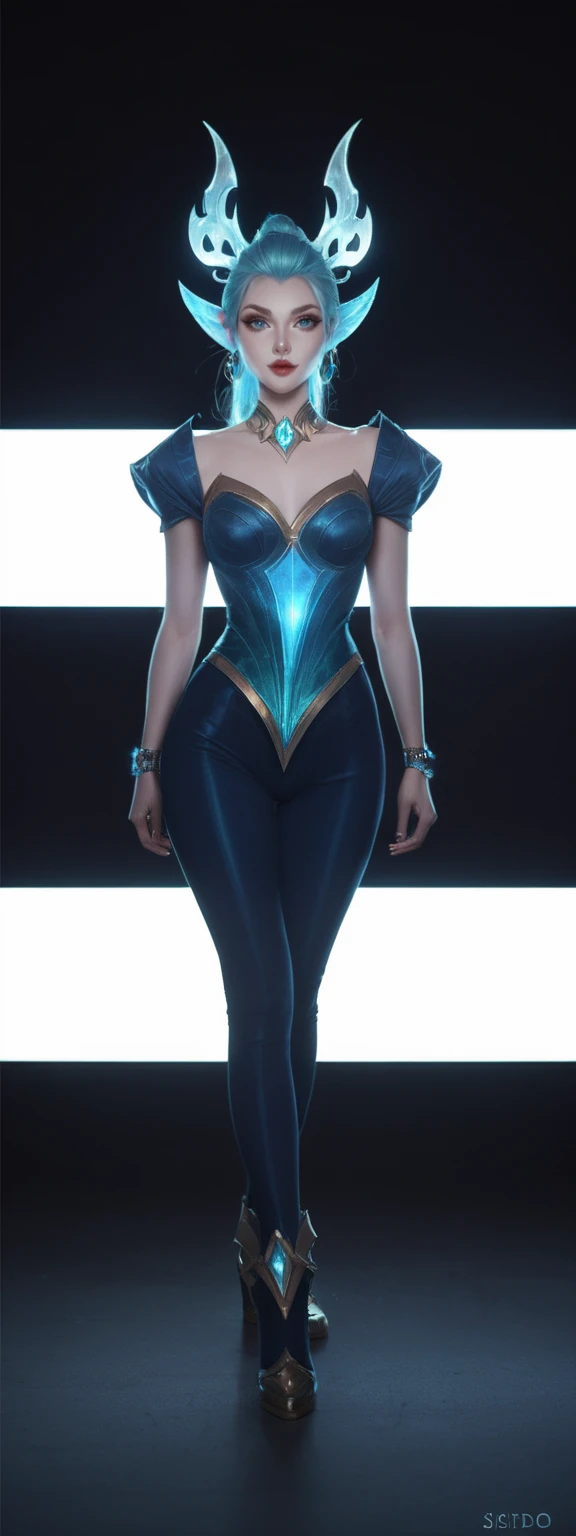 realistic, score_9, score_8_up, score_7_up, score_6_up,
1girl, solo, from front, full body, Yone \(league of legends\), black background, makeup, sidelighting, backlighting, glowing,