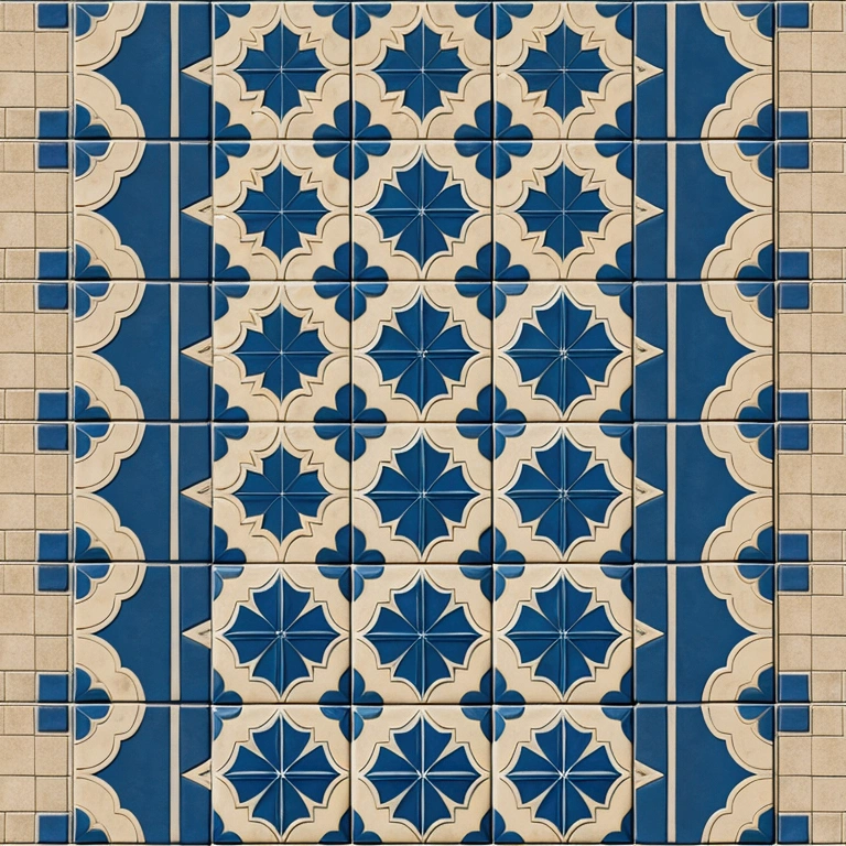 Tuscan Tile Designs: Develop digital paper patterns inspired by traditional Tuscan tiles, featuring intricate designs and vibrant Mediterranean colors.