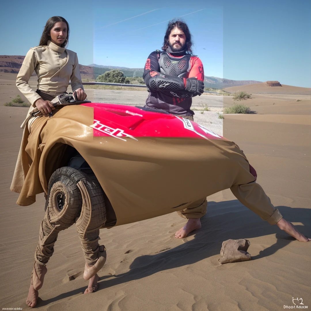 Dakkar competition desert