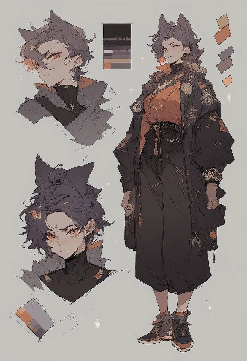 Virtual Character Design,concept character sheet, face, modern design, 1 woman,sexy concept,