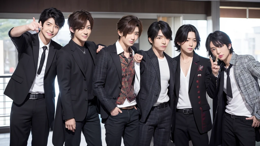 Five-member Japanese male idol group
