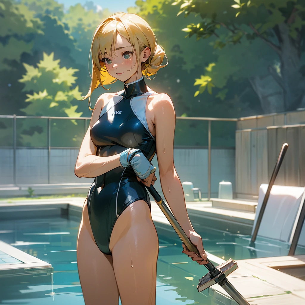 (Pornographic magazine covers:1.5)、((From below:1.2))、(Crotch)、Standing Sexy Pose、Mercedes、Many sponsor logos、pretty 1girl, top-quality、The ultra -The high-definition、hight resolution、extremely details CG、8K Unit Wallpapers、、Beautiful detailed eyes,(  Colossal tits),Platinum Blonde Hair,bob cuts、biomechanical oppai,(((Golden high neck competition swimsuit with lines)))、Sleeveless、(body wet with oil:1.3)、(Body shiny with oil:1.3)、 blush, Sweat,be shy、(Ahegao:1.5)、(Stick out your tongue and drool)、red blush、full of shyness、