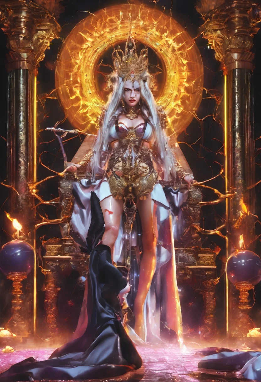 Crazy and sadistic goddess