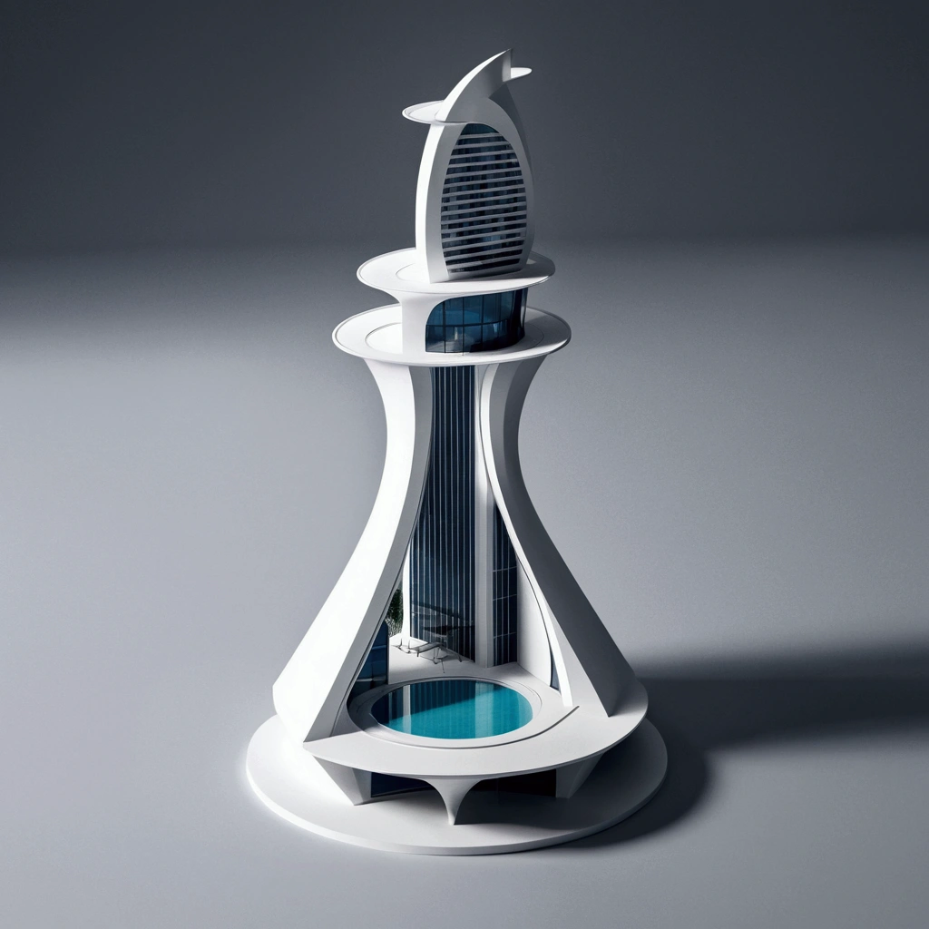 Explore the futuristic world of isometric architecture with a touch of Zahahadid's iconic style. Imagine towering buildings with sharp angles and sleek curves, all rendered in stunning detail.