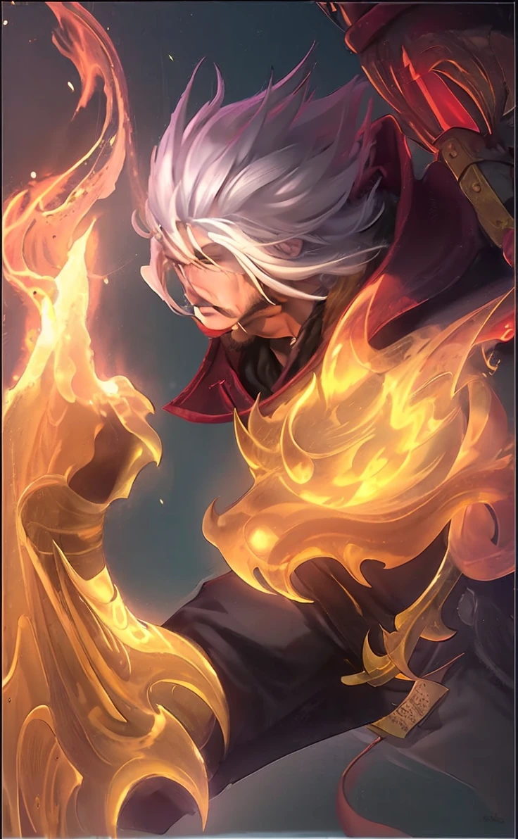 masterpiece, best quality, extremely detailed, hyperrealistic, photorealistic, a cool 40s man, ultra detailed face:1.2, fur-trimmed coat, scarf around the neck, his left hand is a golden pirate hook:1.1, cigar, desert, in the sunset, sly smile