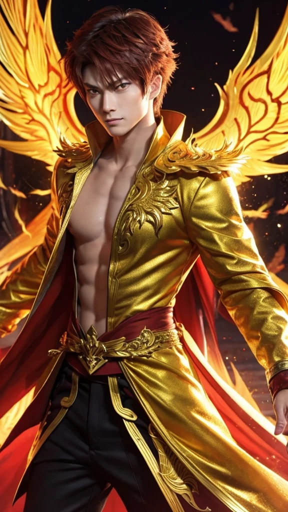 gold Suzaku