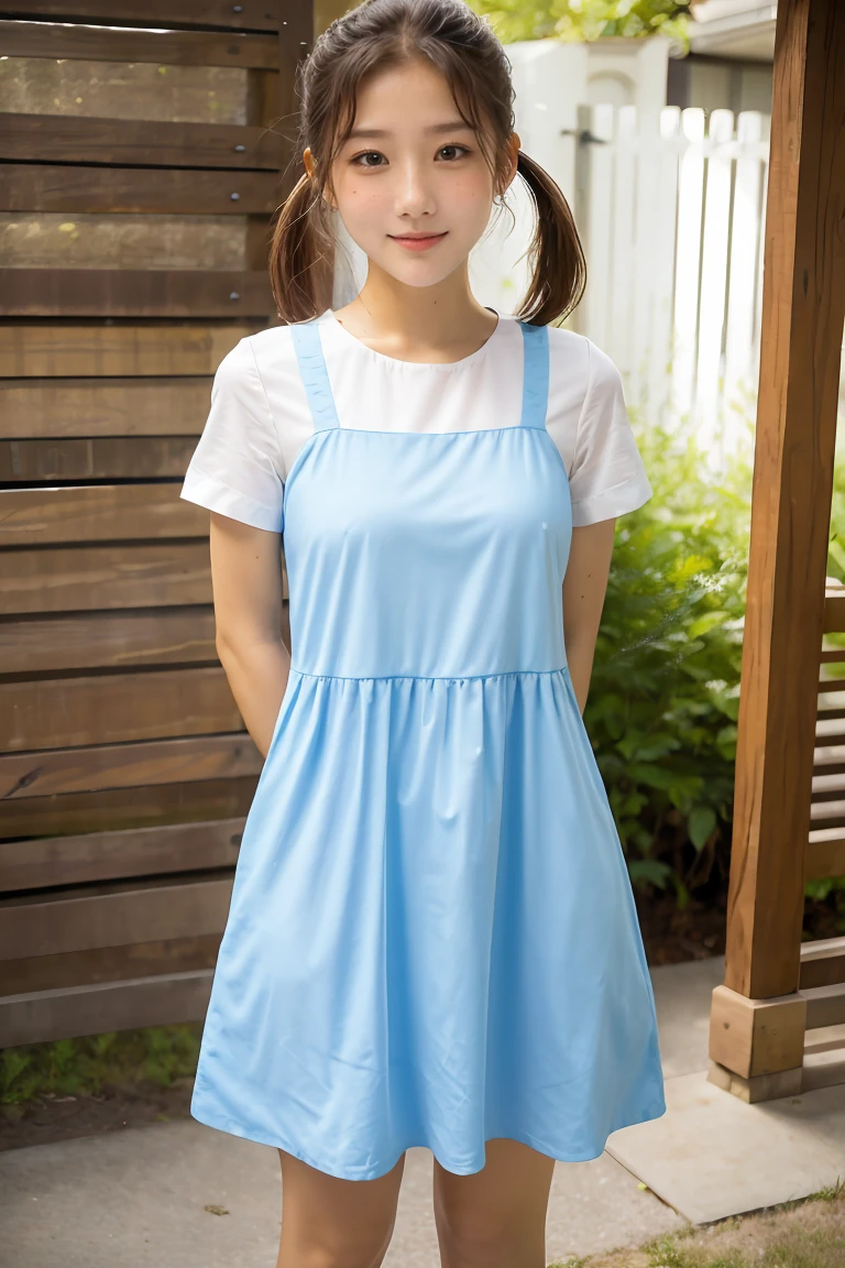 Clothes turned into dresses,The picture content is true,Natural facial expressions
