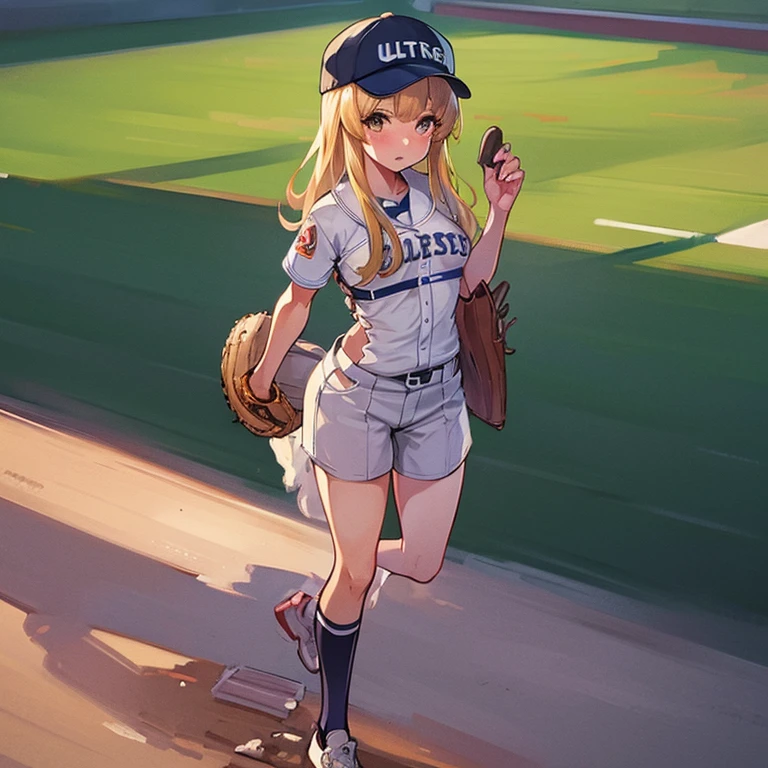 
FletcherBunnyKC,(masterpiece:1.4),(best quality:1.4), (amazing), (great illustration:1.4), (ultra-detailed:1.4), (art CG, 8K),full body,blush,KonishiCSA,
(Baseball uniform:1.4),1girl solo,(baseball cap:1.4),(baseball stadium:1.4)

