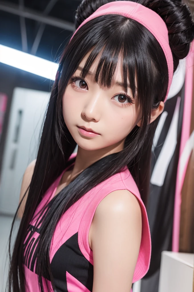 VTuber VTuber Hinano Tachibana Pink and black hair
