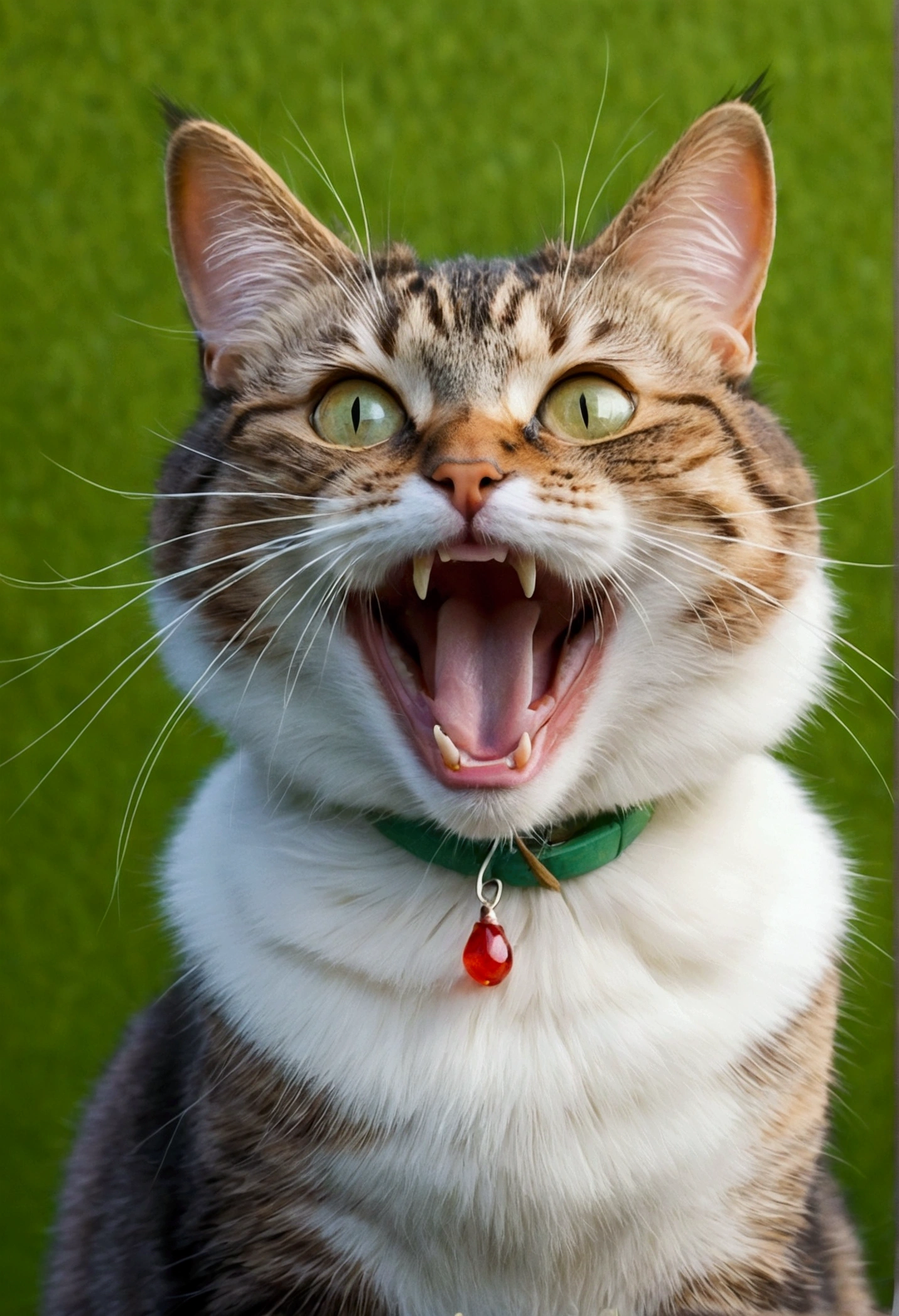 Very happy cat