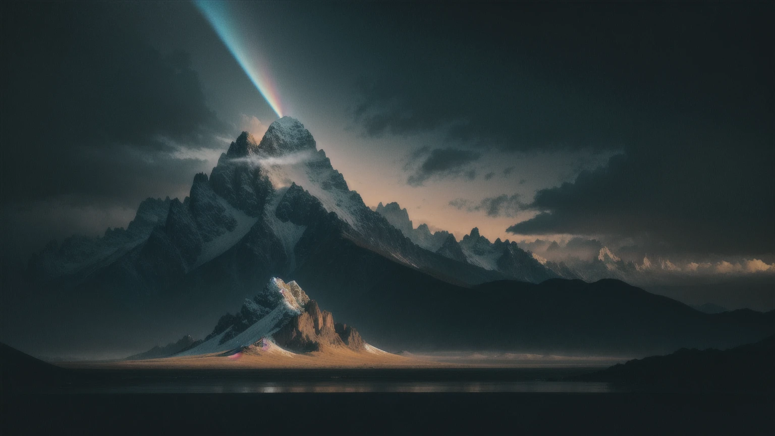 MOUNTAIN IN THE BOTTLE, fluffy, realistic, atmospheric light refraction, by lee jeffries nikon d850 film stock photograph 4 kodak portra 400 camera f1.6 lens rich colors hyper realistic lifelike texture dramatic lighting unreal engine trending on artstation cinestill 800, Style-Glass