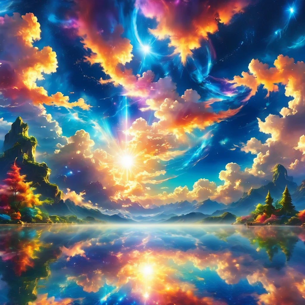 (masterpiece, Highest quality:1.2), magical sky