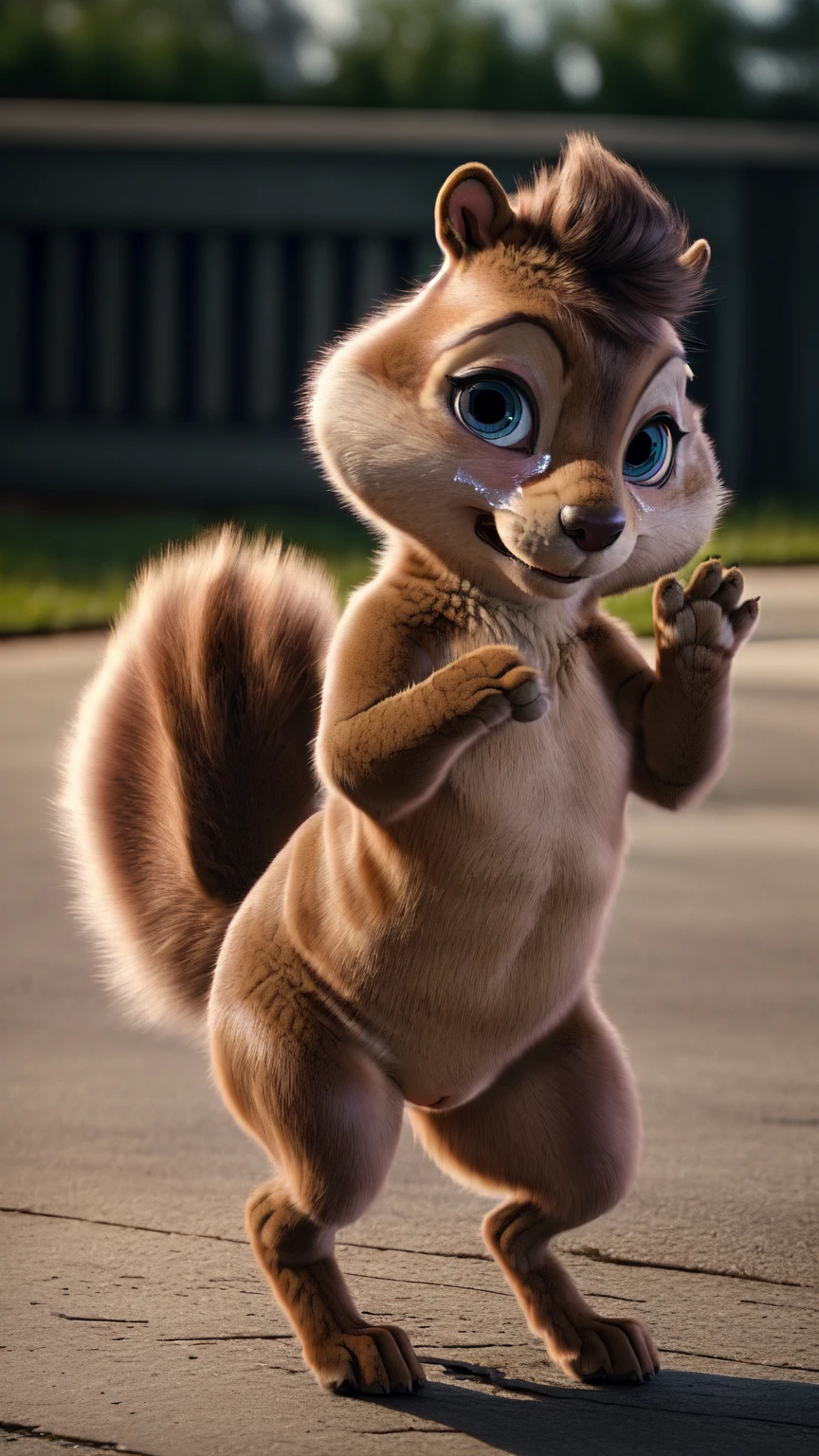 [Warning] [R-18] [NSFW] BREAK. Brittany Miller, CGI, Squirrel, full body portrait, female, young, pink pantie down, chipmunk legs, short legs, short arms, semi-feral, cute, adorable, flirting, very fluffy, fur tufts, BREAK, 8k, hi res, (photorealism:1.2), (((Feral:2.4))) (((****:1.9))) (photonoko:1.1), (thousandfoldfeathers:1.05), (dimwitdog:0.95), (vader-san:0.95), (r-mk:0.6), (syuro:0.5), solo, (((shy embarrasse))) (((Extra Detail on face with eyes expression))

[NSFW] BREAK. sexy, seductive, (((visible Pussy:0.2, innie genital at viewer, pussy Open spread gaps:1.4, seductive at viewer, butt waving at viewer)))