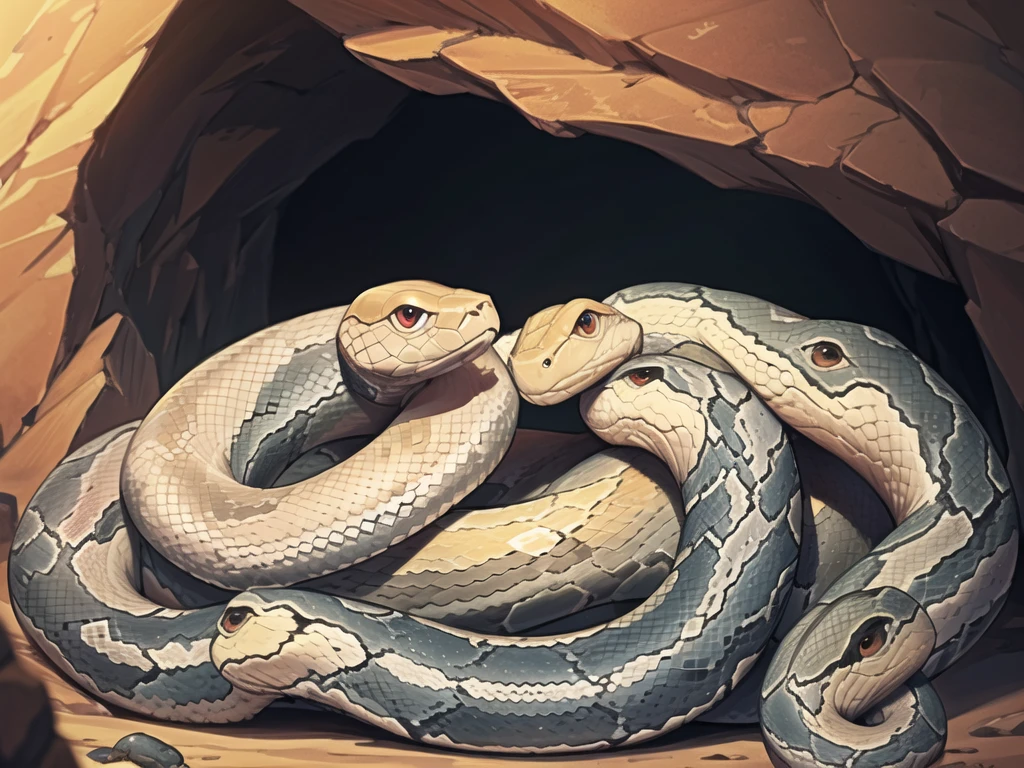 (Snake:1.6),
(In the desert:1.2),(full_shot:1.6),(In the cave:1.2),