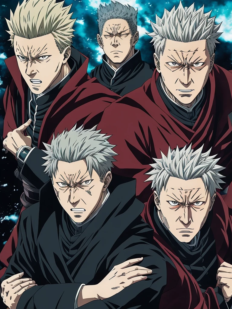 Gojo anime jujutsu kaisen face