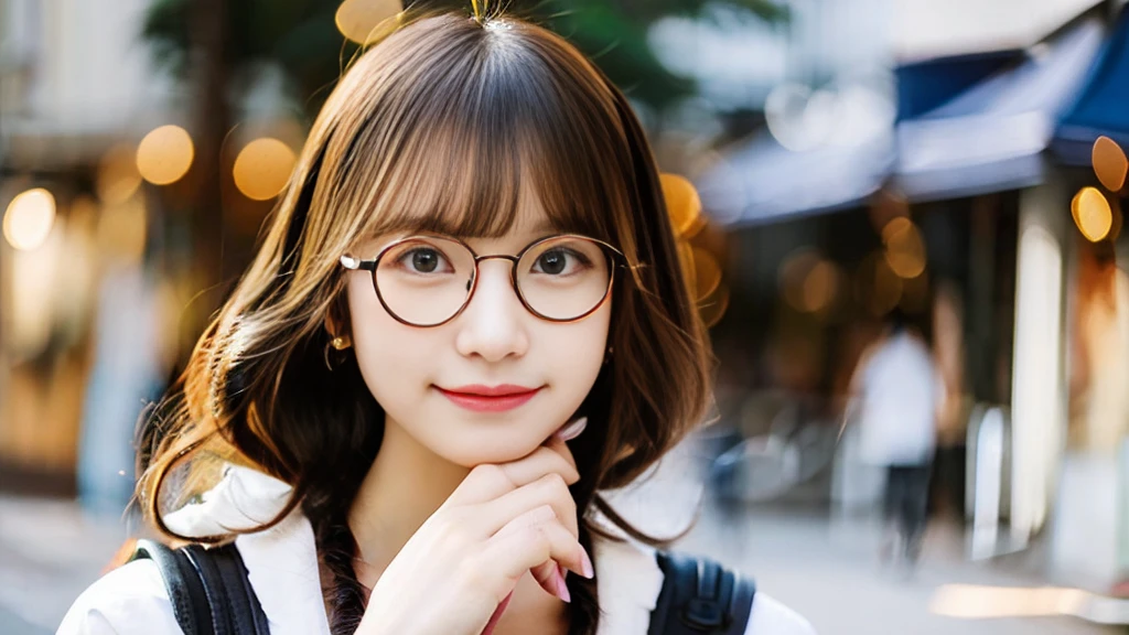 cute youth Popularity fashionable OL Short glasses