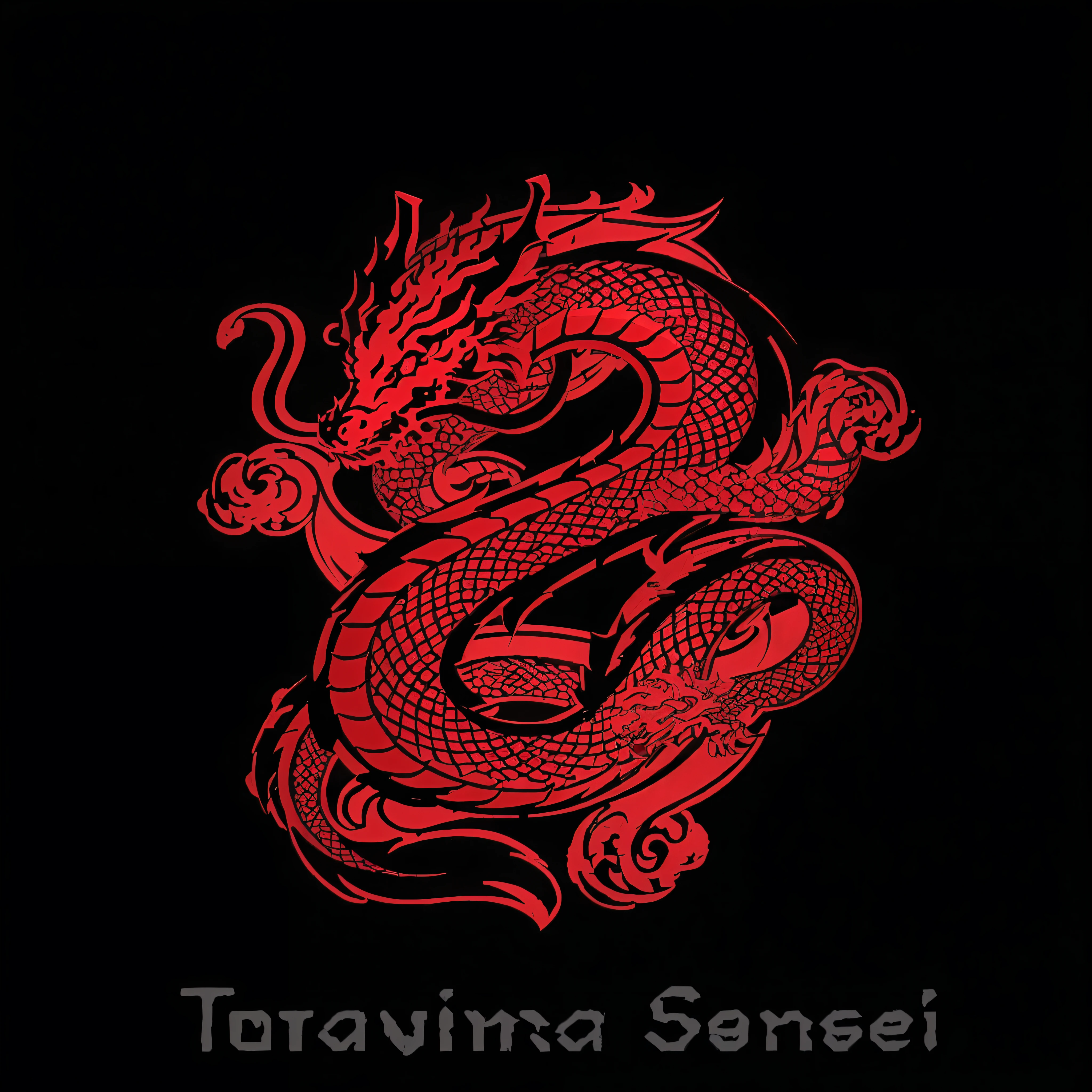 a close up of a Red Dragon on a black background, Red Dragon, smooth chinese dragon, chinese dragon, chinese dragon engrave, Dragon centered, a Red Dragon, Dragon design language, Fire Flaming Dragon Snake, majestic Japanese dragon, naga-tirr, Dragon with scars, Dragon art, chinese dragons fighting, red on black, Black Dragon, cyan chinese dragon fantasy