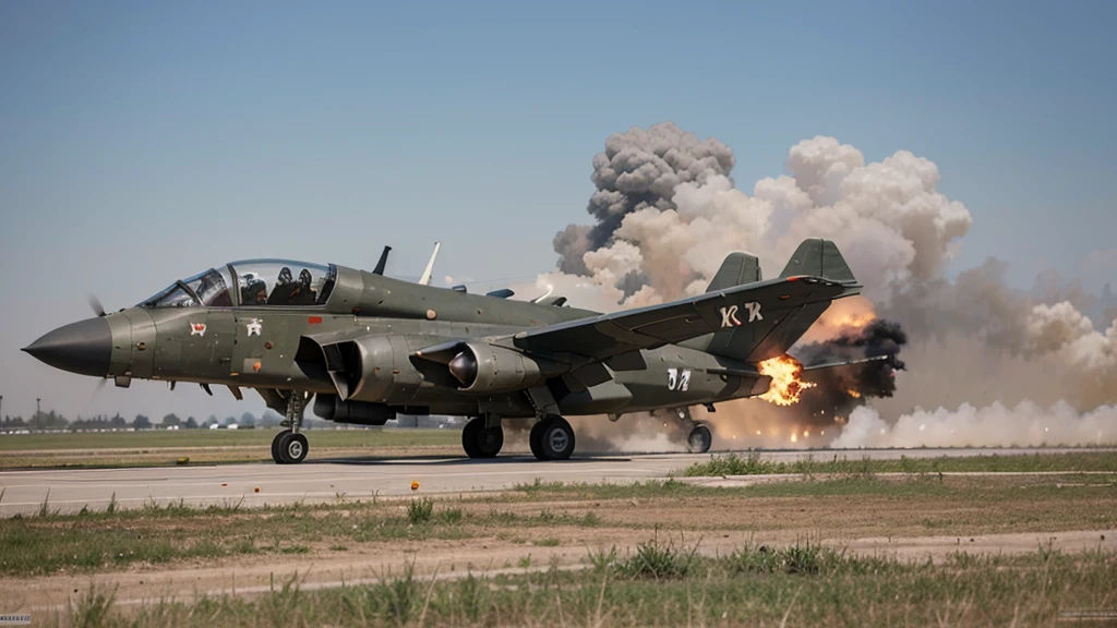 RUSSIA WAS ATTACKED BY A WARTHOG PLANE UNTIL IT BURNED