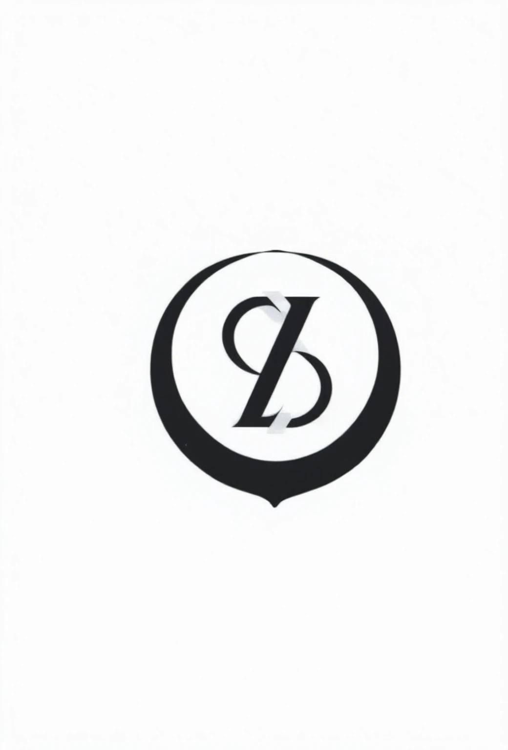 Logo de l' groupe musique, un bon vieux logo qui rappelle les années 1900. Le logo montre a cross with a hanging crown, between two musical repetition mark Design assez cool chic et moderne Fond blanc
