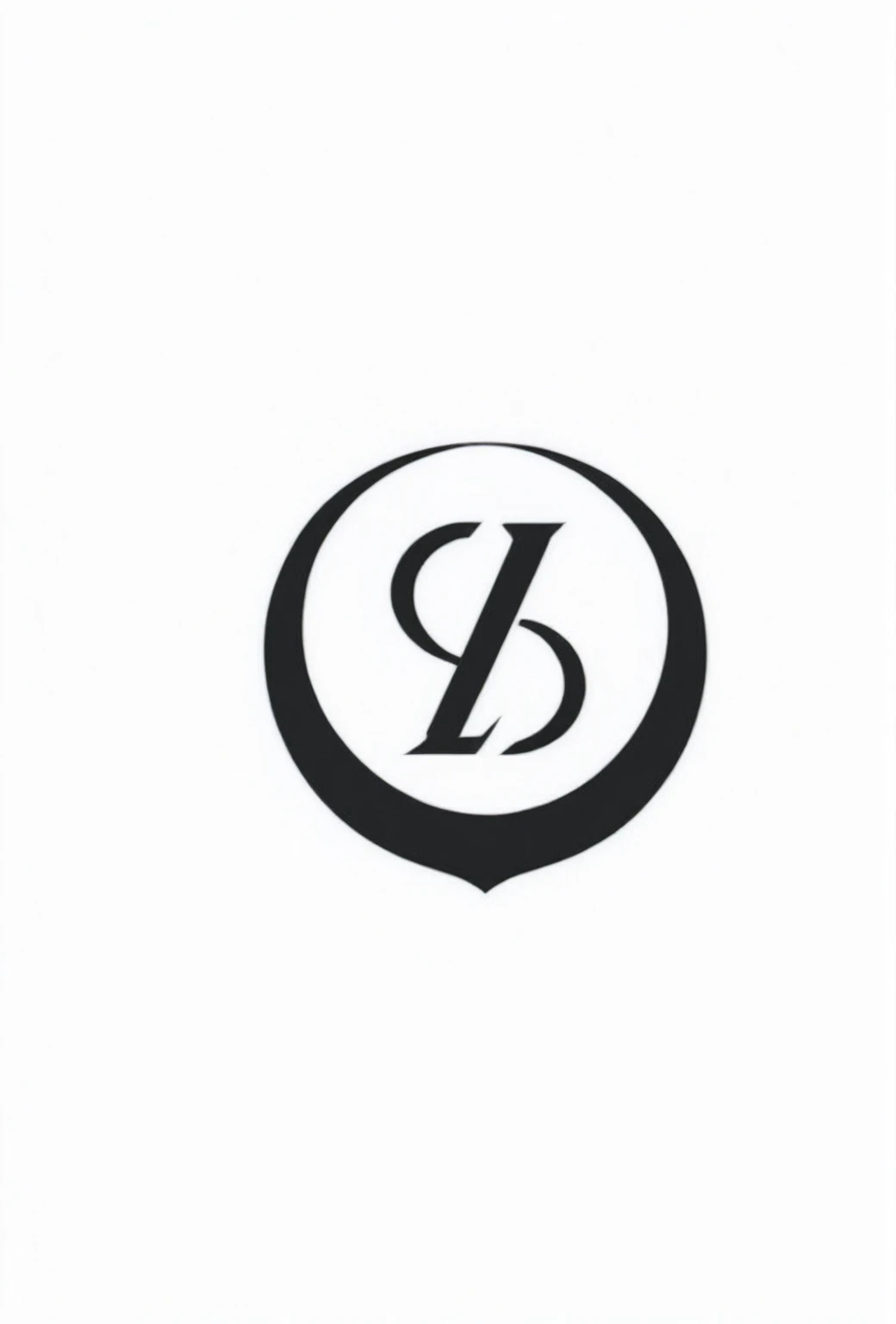 Logo de l' groupe musique, un bon vieux logo qui rappelle les années 1900. Le logo montre a cross with a hanging crown, between two musical repetition mark Design assez cool chic et moderne Fond blanc