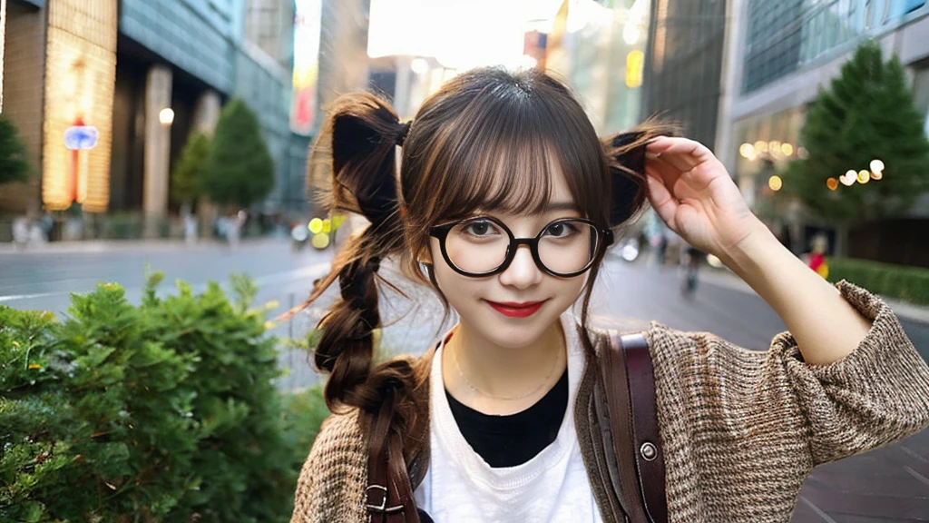cute youth Popularity fashionable OL Short glasses