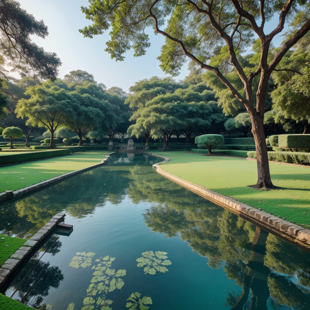 If Lodhi Garden was built on the middle of the sea then the view would have been like this,