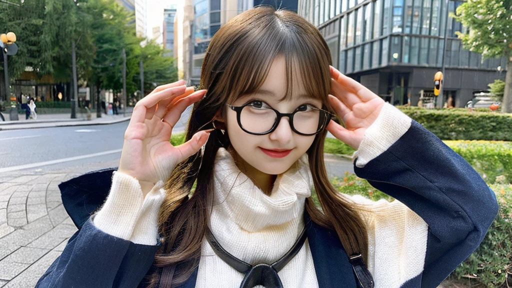 cute youth Popularity fashionable OL Short glasses