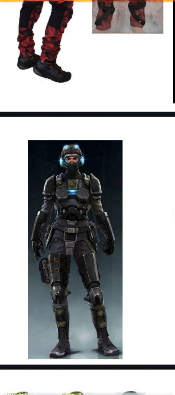 Make this character more futurustic like from year 2080