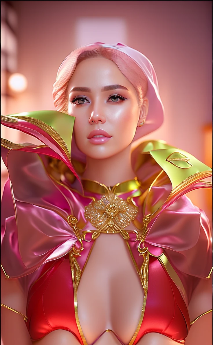 ((Best quality, 8k, Masterpiece :1.3)), upper bod y, Sharp focus : 1.2, Beautiful woman with perfe ct figure, Highly detailed facial and skin textur e, Detailed eyes, Double eyelids, Interior view, f erpect lighting, Glowing skin,