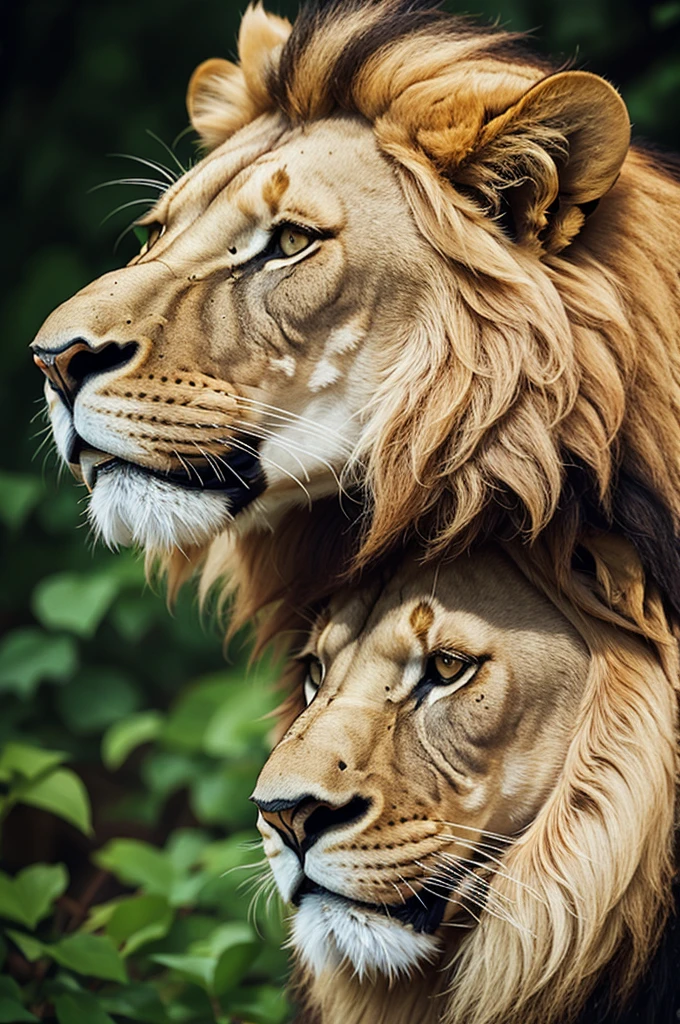 Rich lion