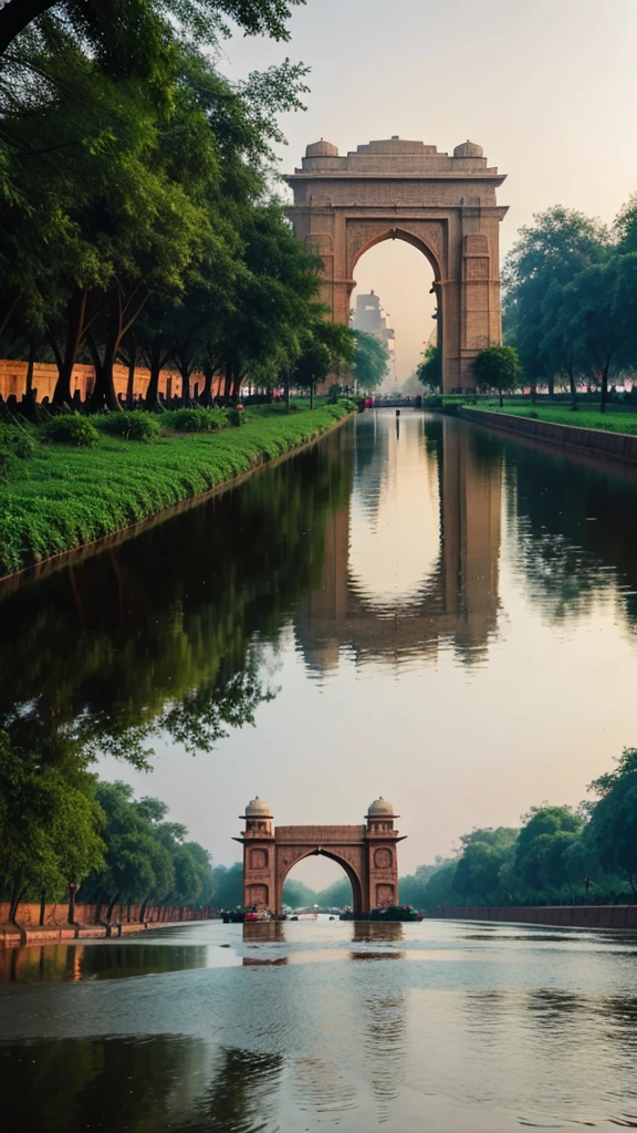 What if Delhi's streets turned into rivers? India gate
