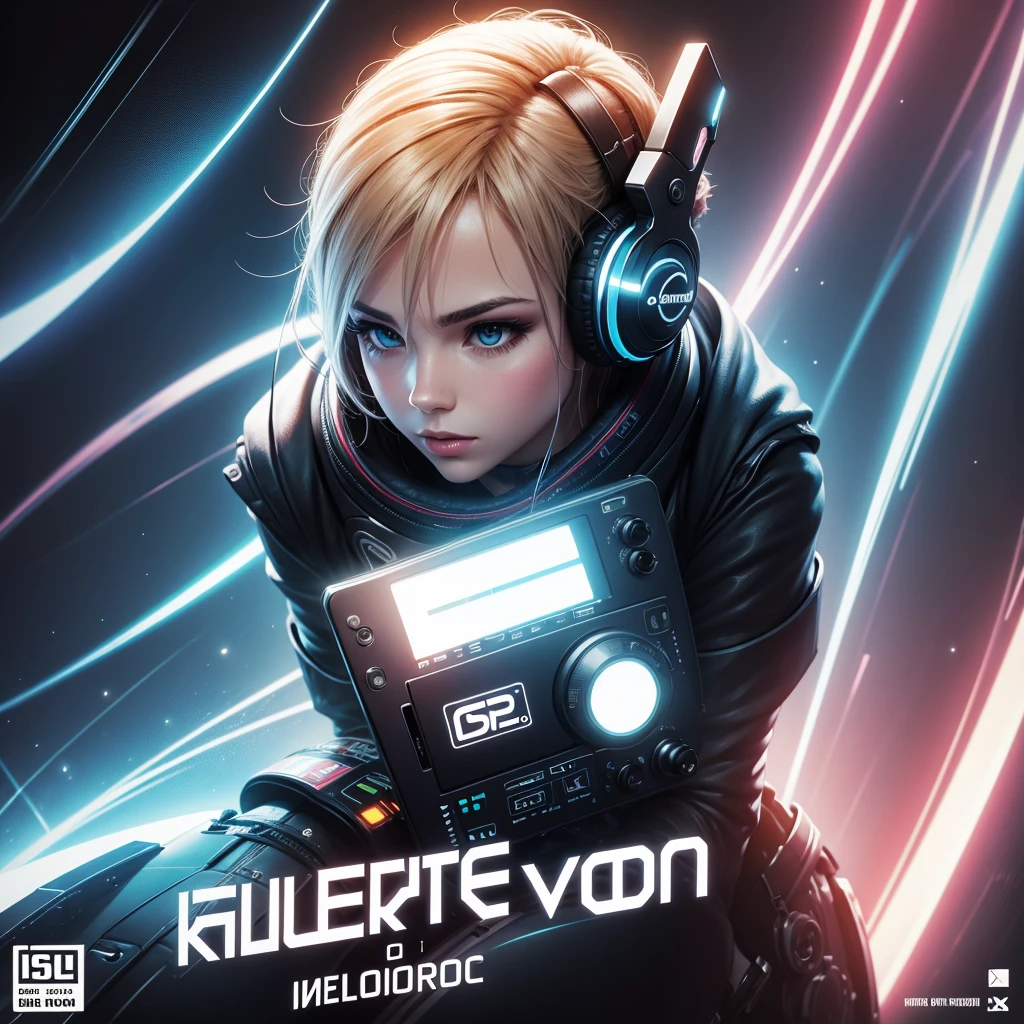 CD Cover Electro music