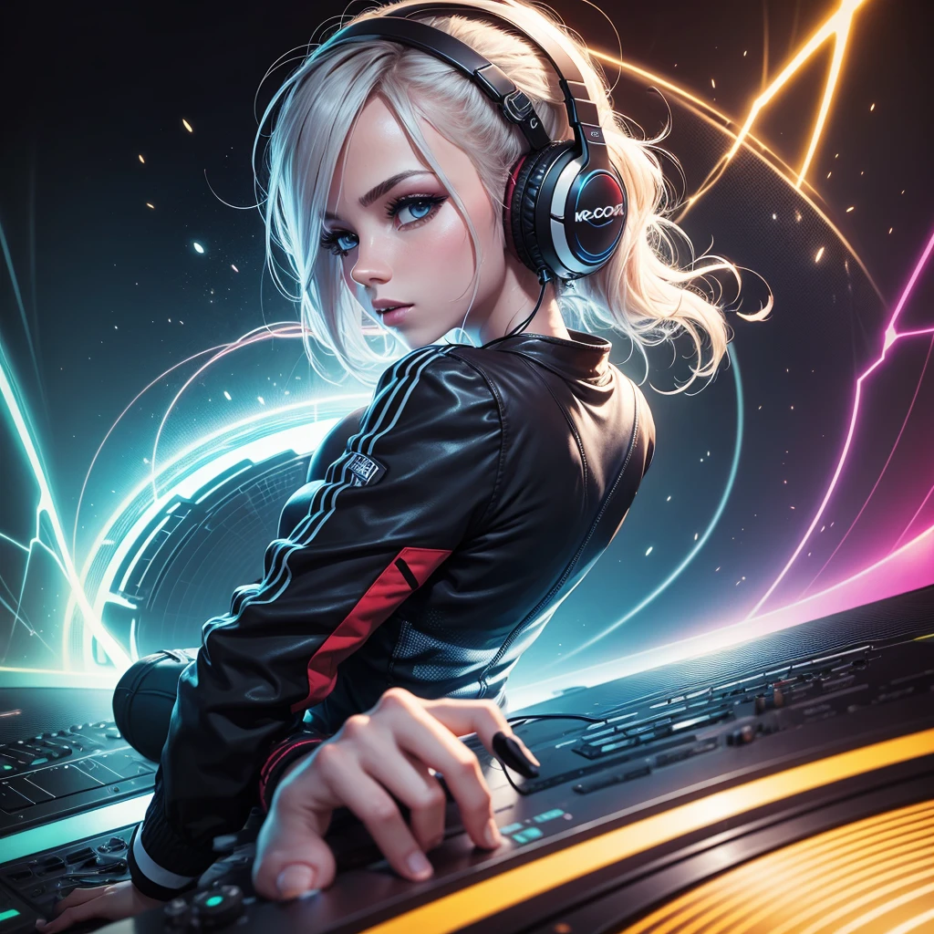 CD Cover Electro music