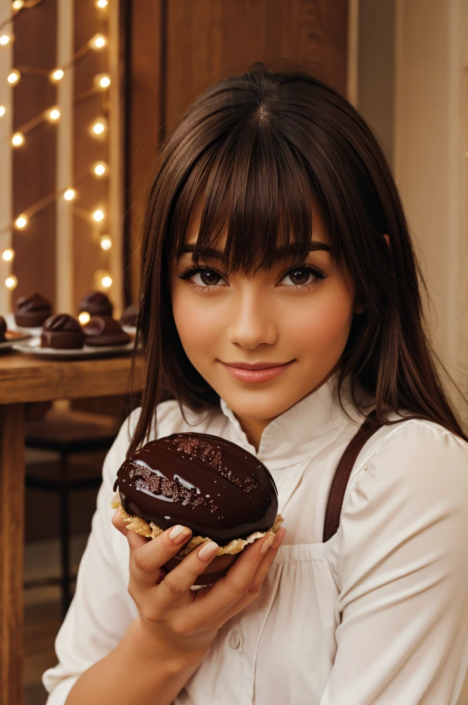 Almond stuffed Date coated with chocolate