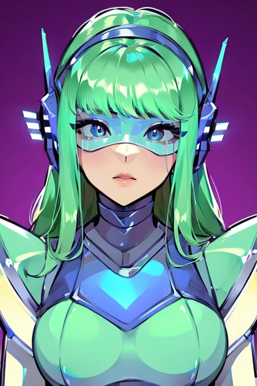empty eyes,robotized woman,robot transformation ,big bust,Robot Joint
