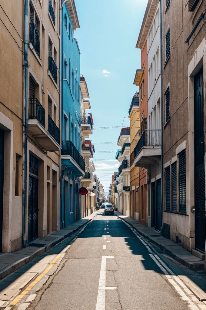 Aesthetics image of a street