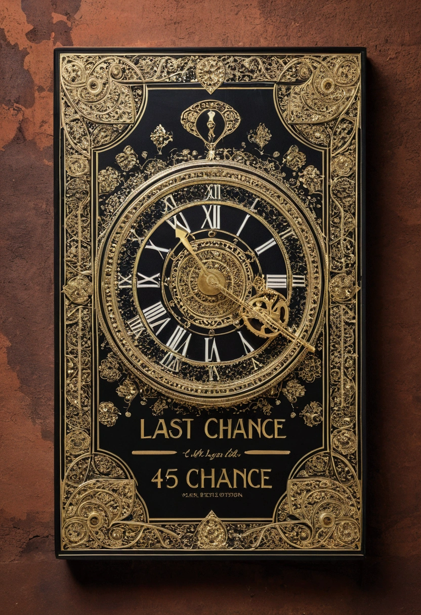 Visual of a limited edition item or 'last chance' sign