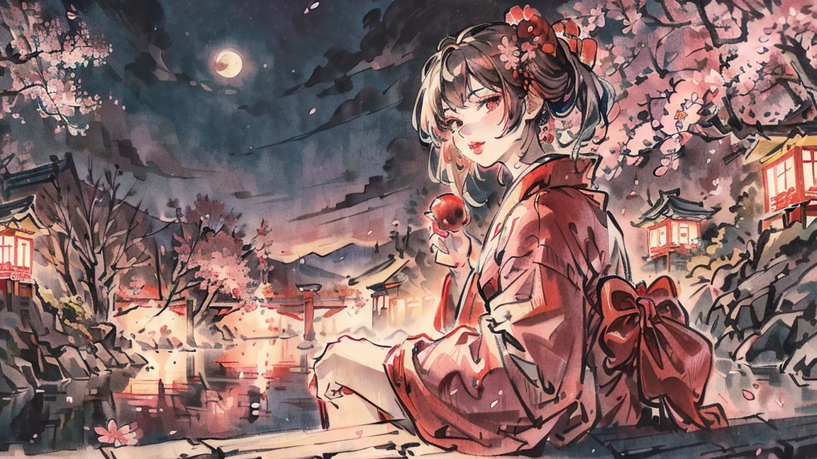 (((Oiran))),(((Prostitute))), Flashy kimono,hair ornaments, Scenery of kyoto,(((night))),(((night))),(((night))),(((night))),(((night))),(((night))),(((night))),(((night))),(((night))),(((night))),(((night))),(((night))),(((night))),(((night))),(((night))),(((night))),(((night))),(((night))),(((night))),(((night))),(((night))),(((night))),(((night))),(Lips are red:1.5)、 (((Watching the cherry blossoms))), (((Watching the cherry blossoms))),(((Watching the cherry blossoms))), (((Watching the cherry blossoms))), (((Watching the cherry blossoms))),(((Watching the cherry blossoms))),20-year-old, Watercolor, masterpiece, Highest quality, Very delicate and beautiful girl,Very delicate and beautiful, world masterpiece theater, Super detailed, Very detailedな, Highest quality,(((赤と黄のFlashy kimono)))。(((赤と黄のFlashy kimono)))。(((赤と黄のFlashy kimono)))。(((赤と黄のFlashy kimono)))。(((赤と黄のFlashy kimono)))。(((赤と黄のFlashy kimono)))。(((赤と黄のFlashy kimono)))。(((赤と黄のFlashy kimono)))。(((Don't draw hands))),(((Don't draw hands))),(((Don't draw hands))),(((Don't draw hands))),(((Don't draw hands))),(((Don't draw hands))),(((Don't draw hands))),(((Don't draw hands))),(((Don't draw hands))),(((Don't draw hands))),(((Don't draw hands))),(((Don't draw hands))),(((Don't draw hands))),(((Don't draw hands))),(((Don't draw hands))),(((Don't draw hands))),(((Don't draw hands))),(((Don't draw hands))),(((赤いFlashy kimono)))。 (((Black Hair))), (((Black Hair))), (((Black Hair))), (((Cherry tree))), (((Cherry tree))), (((Cherry tree))), (((Cherry tree))), (((Upper Body))), (((Upper Body))), (((Upper Body))), (((Upper Body))), (((Upper Body))), (((Upper Body))), High resolution, Very detailed,5 girls, Highest quality, figure, masterpiece, Highest quality, Accuracy, A woman in her twenties from the late Edo period.。(((赤いFlashy kimono)))。 。In the style of old Japanese paintings with low saturation、The women look like modern anime characters..、She has a bit of Kabuki makeup on..。Strong 2D feel。night。night。night。night。night。night。night。night。background, たくさんの花びらが散っている大きなCherry tree、(((Huge full moon))),(((Huge full moon))),(((Huge full moon))),(((Huge full moon))),(((from side))),(((from side))),(((from side))),(((from side))),(((from side))),(((from side))),(((looking away))),(((looking away))),(((looking away))),(((looking away))),(((looking away))),(((looking up))),(((looking up))),(((looking up))),(((looking up))),(((looking up)))